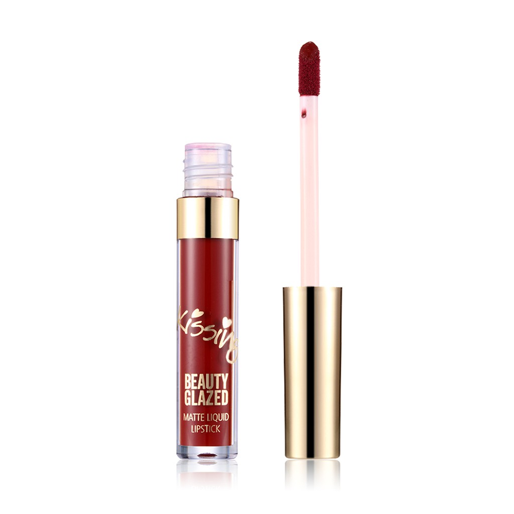 6 màu Son dưỡng ẩm Lipgloss Chống nước lâu trôi Dễ dàng sử dụng Son môi