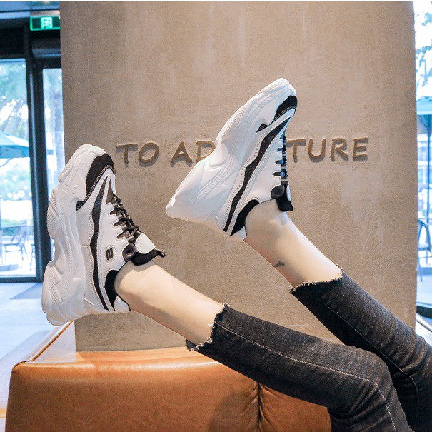 [SẴN Sz 40] Giày thể thao nữ Ulzzang Quảng Châu GTT28