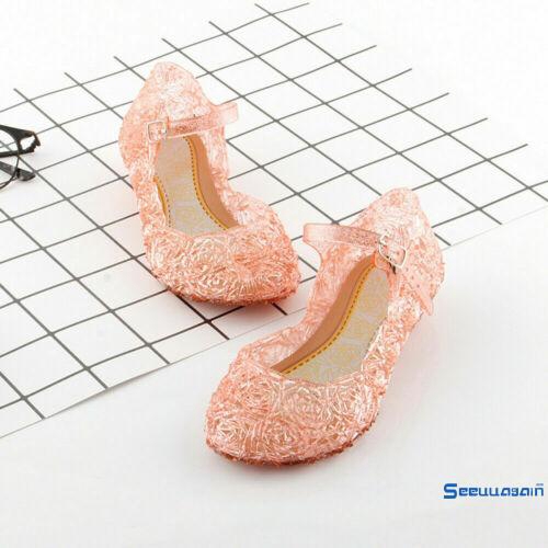 Cute girl crystal princess doll sandals