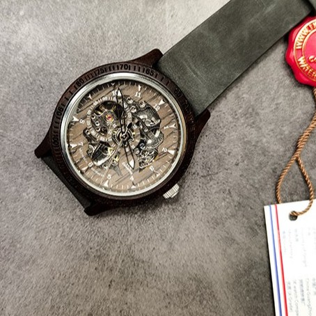 [HOT] Đồng hồ nam cơ cao cấp gỗ đàn hương size 45mm xu hướng thời trang doanh nhân lịch lãm tôn cá tính Nam