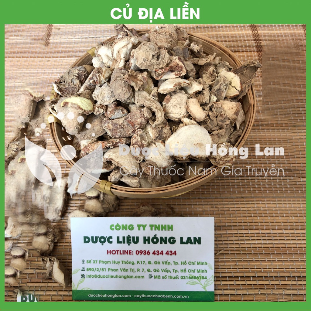 CỦ ĐỊA LIỀN khô sạch đóng gói 1kg - congtyduoclieuhonglan