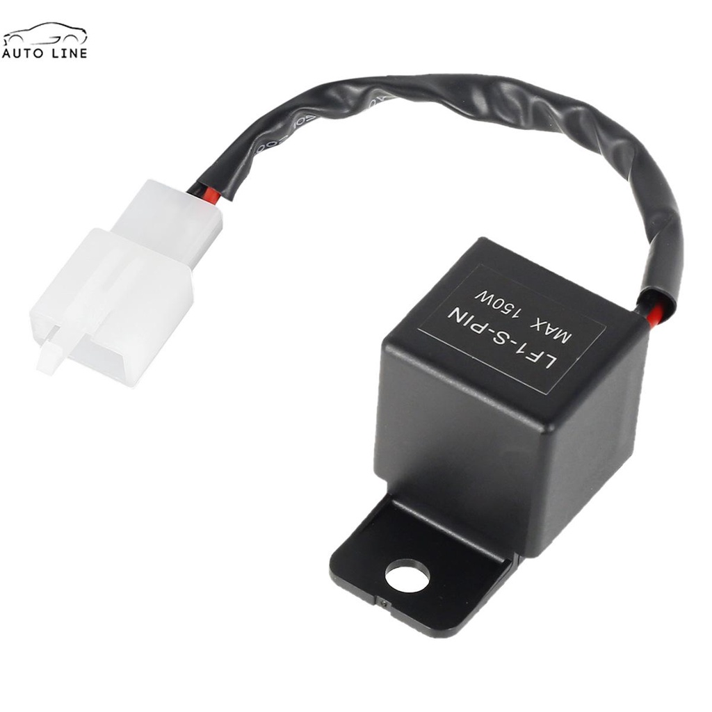 Rơ Le Đèn Xi Nhan 12V 12A / 150W 2 Pin Kèm Dây Chuyên Dụng Cho Xe Mô Tô SHOPCYC0888
