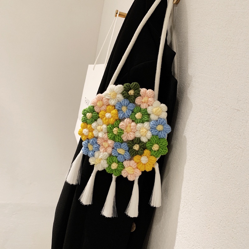 Túi Đeo Vai Nữ Vải Lanh cotton Thời Trang Mùa Hè Xinh Xắn