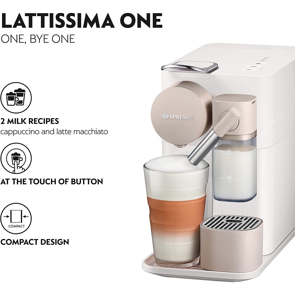 Máy pha cafe viên nén Nespresso DeLonghi EN510 EN510.W white