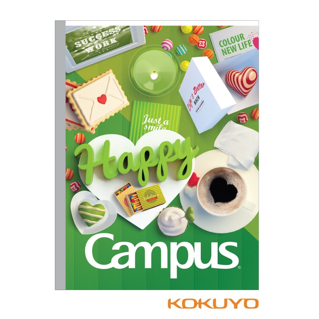 Tập Vở Kẻ 4 Ly Ngang Campus GIFT 96 Trang Khổ A5