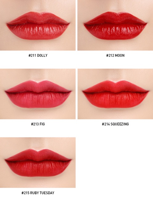 Son Thỏi Lì Siêu Mịn Môi 3CE Red Recipe Matte Lip Color