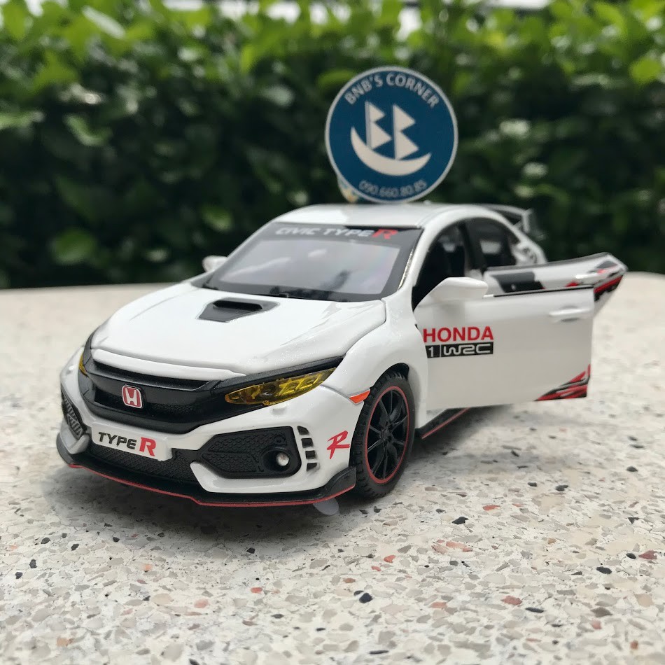 [BNB's Corner] Xe mô hình Honda Civic Type R 1:32 hãng Double Horses