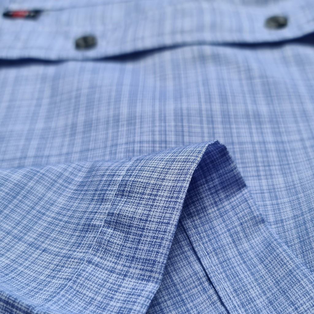 Áo sơ mi nam ngắn tay trung niên vải đũi SIÊU MÁT form rộng rãi thoải mái loại sơ mi nam caro cho người lớn tuổi ASDOG58 | BigBuy360 - bigbuy360.vn