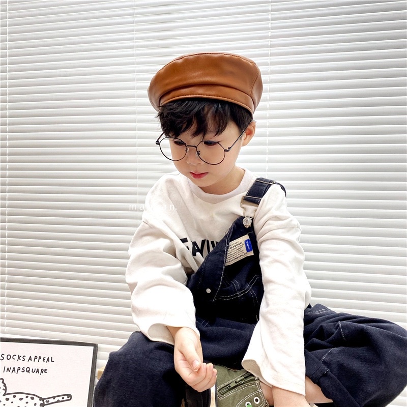 Mũ nồi da cực xịn cho bé trai, bé gái