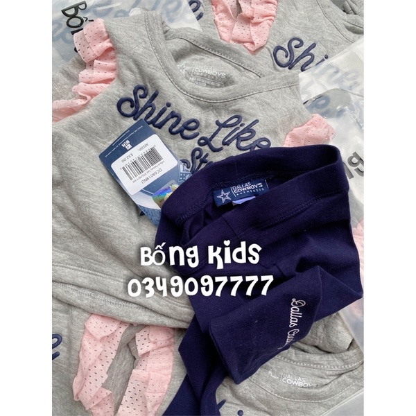 Bộ Legging Bé Gái Ngôi Sao DALLAS