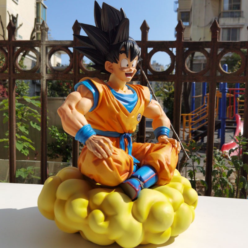 [22cm-800g] mô hình NHÂN VẬT goku cưỡi cân đâu vân songoku FIGURE DRAGONBALL dragon ball cầm ngọc rồng mo hinh cỡ lớn