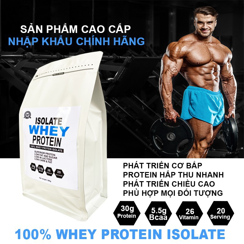 WHEY PROTEIN ISOLATE 90% - Sữa tăng cơ NZMP Whey