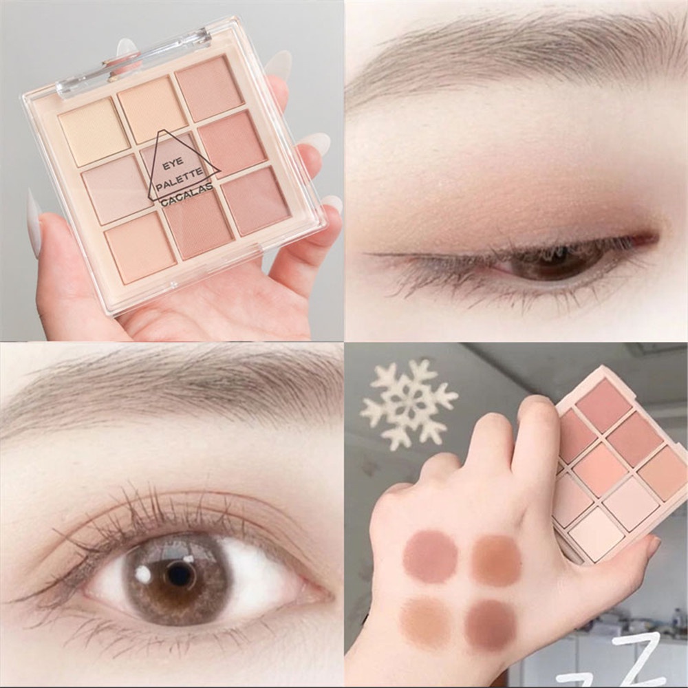 [Hàng mới về] Bảng phấn mắt tông lì nude trang điểm lâu trôi thời thượng | BigBuy360 - bigbuy360.vn