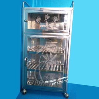 Tủ chén inox, tủ đựng chén bát inox TCTA-55110