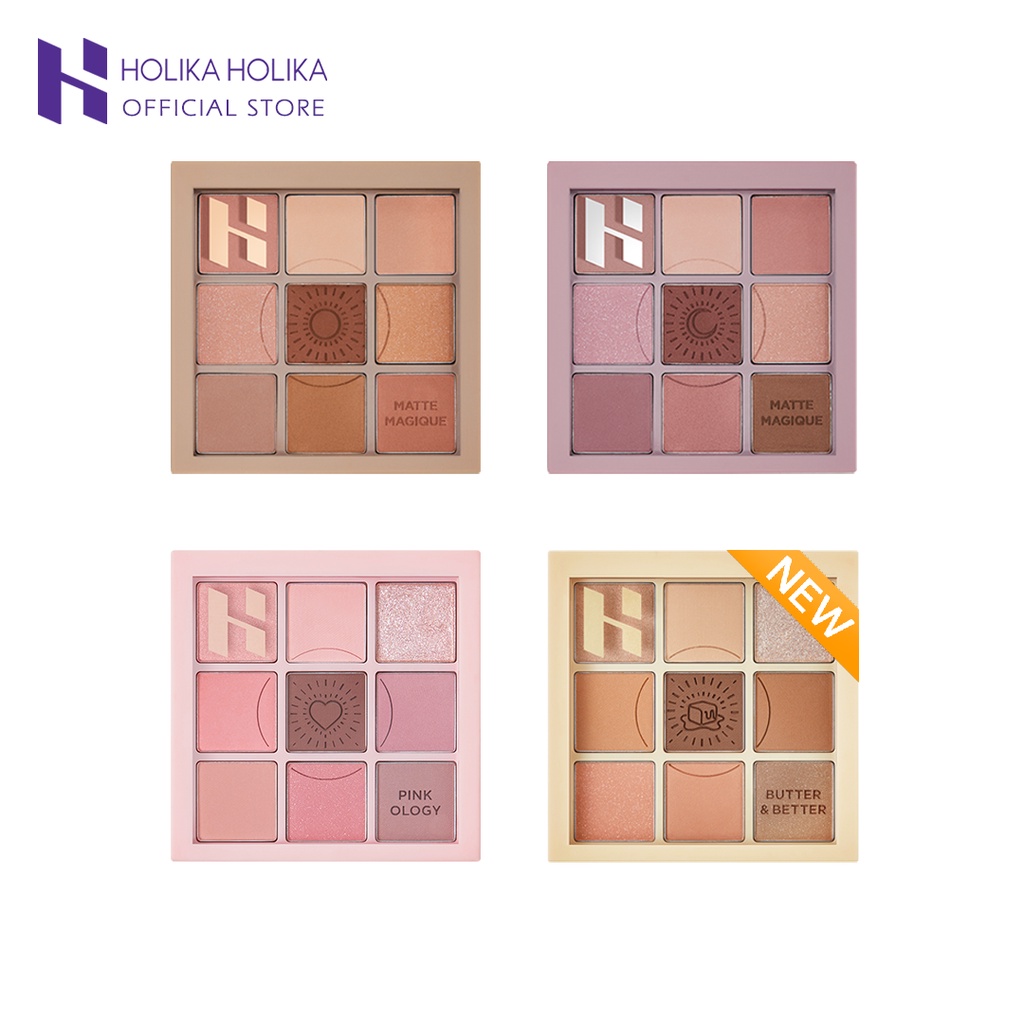 Bảng phấn mắt 9 ô HOLIKA HOLIKA My Fave Mood Eye 8g