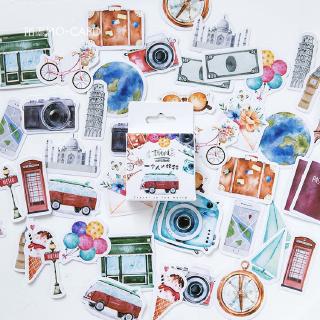 Sticker trang trí nhiều hình dán dễ thương