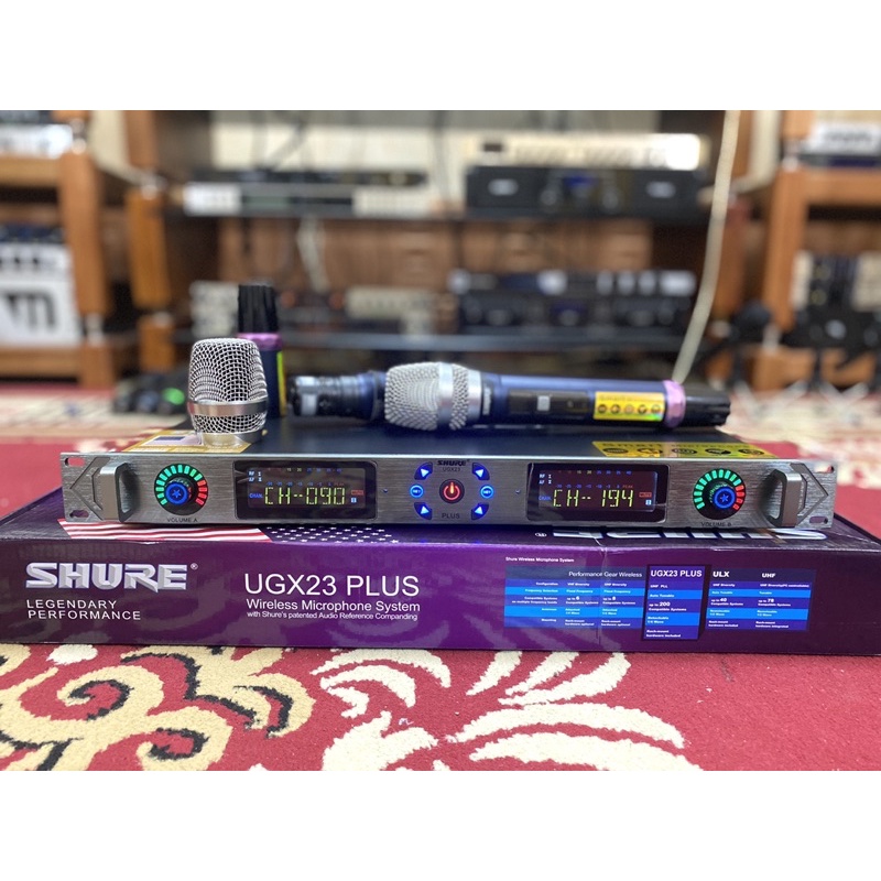 Micro Shure UGX23 Plus hàng nhập khẩu.Phiên bản mới nhất