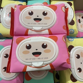 Khăn giấy ướt Phú Đạt 120 tờ không mùi cho bé