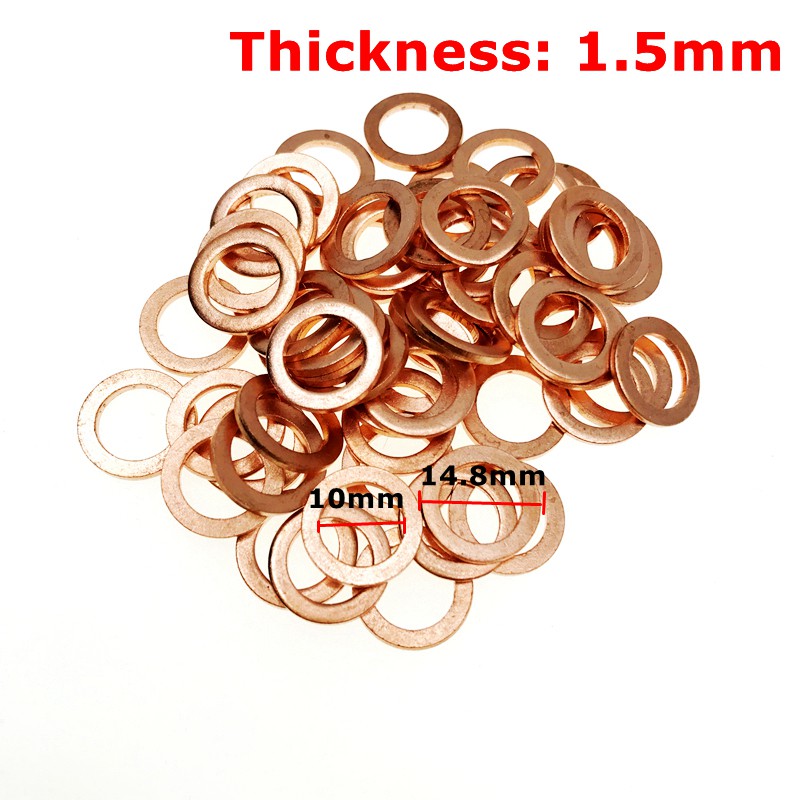 Set 1 Set 40 Ốc Vít M10 Cho Ống Bơm Phanh Thủy Lực Xe Máy