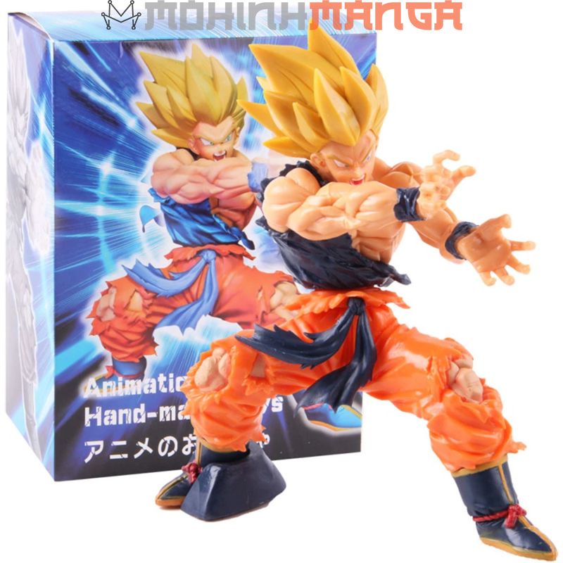 [CÓ QUÀ] Mô hình Dragon Ball Super Saiyan Son Goku chưởng Kamehameha Bảy Viên Ngọc Rồng siêu xayda broly gohan vegeta