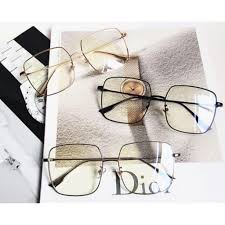 MẮT KÍNH THỜI TRANG GIẢ CẬN FORM VUÔNG HOT GIRL HÀN QUỐC MỚI VỀ CỰC ĐẸP | BigBuy360 - bigbuy360.vn