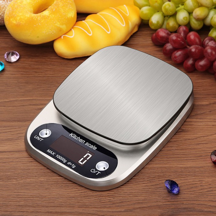 Cân tiểu ly điện tử nhà bếp mini cân định lượng thực phẩm từ 1 gam - 3kg, 5kg,10 kg , làm bánh, verygood