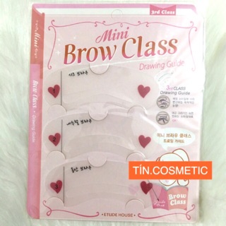 Khuôn kẻ lông mày mini brow class