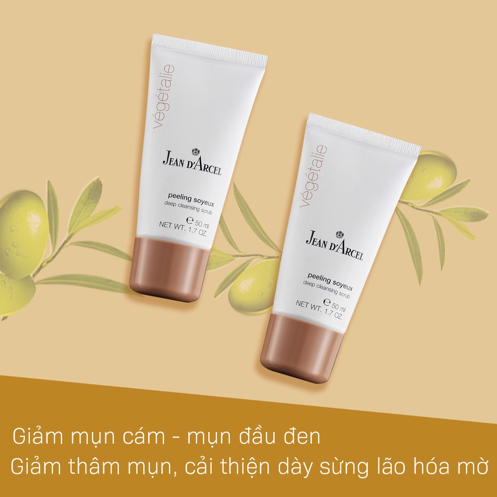 [CHÍNH HÃNG] Kem tẩy da chết Jean D'arcel dạng hạt_Jean Darcel Deep cleansing scrub 50ml