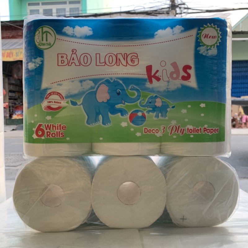 Giấy vệ sinh Bảo long kids