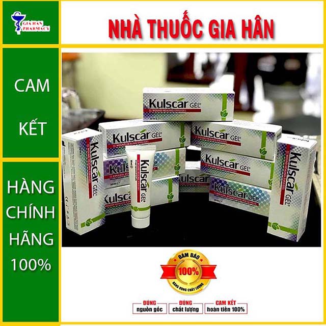 Kulscar Gel - Hỗ Trợ Điều Trị Vết Thương Hở & Hạn Chế Hình Thành Sẹo