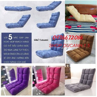 Miễn phí Ship.Ghế bệt tatami tiện dụng, ghế cho người đau lưng, ghế thư giãn.