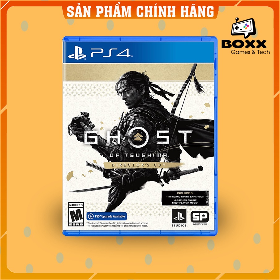 Đĩa game PS4 Ghost of Tsushima Director s Cut - PlayStat thumbnail