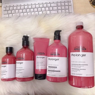Dầu gội xả giúp tóc chắc khỏe, giảm đứt gãy và dài hơn Loreal Pro longer 200ml/300ml/500ml/750ml/1500ml