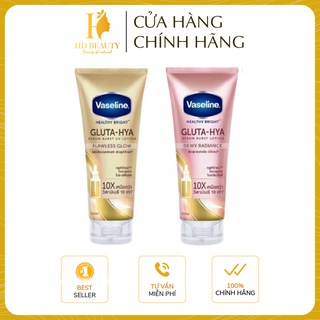 Sữa dưỡng thể Vaseline Healthy Bright Gluta HYA Serum 10X 330ml