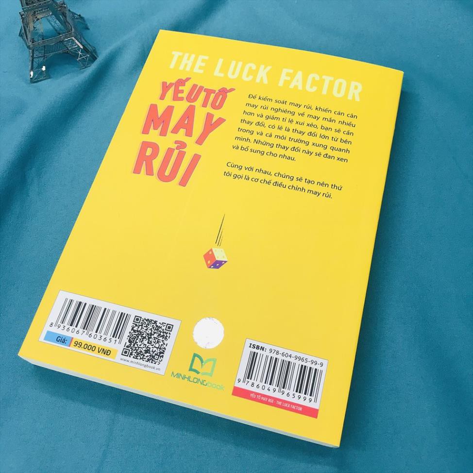 Sách - The Luck Factor - Yếu Tố May Rủi - Tại Sao May Mắn Chưa Mỉm Cười Với Bạn [ Minh Long ]