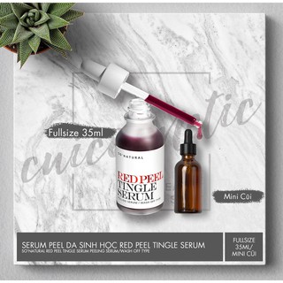 Serum Tái Tạo Da So’Natural Red Peel Tingle Serum