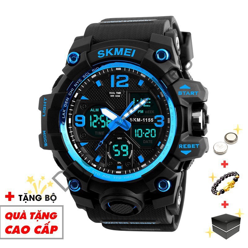 Đồng Hồ Nam Thể Thao Skmei CỰC KỲ ĐẸP, PHONG CÁCH, Đa Chức Năng, Chống Va Đập, Chống Nước, Siêu Bền
