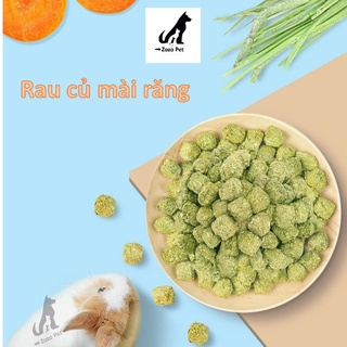 Bánh rau củ mài răng cho hamster, thỏ, guinea pig, sóc