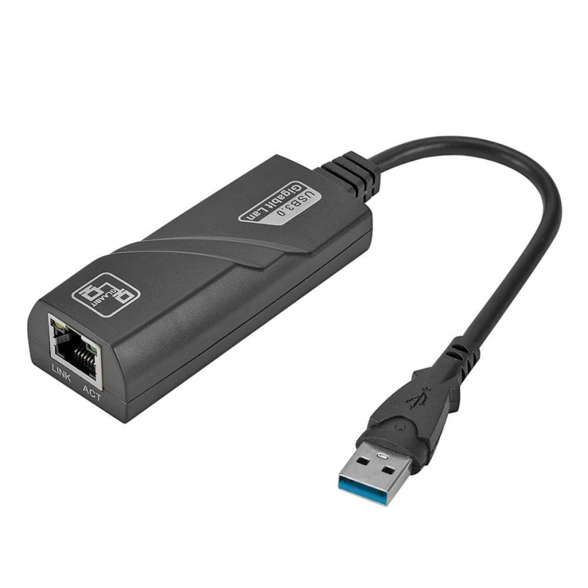 Có dây USB 3.0 đến Card mạng Gigabit Không có trình điều khiển Bên ngoài Cắm và Chạy Card mạng Usb Sang Rj45 Có dây cho Máy tính xách tay Pc