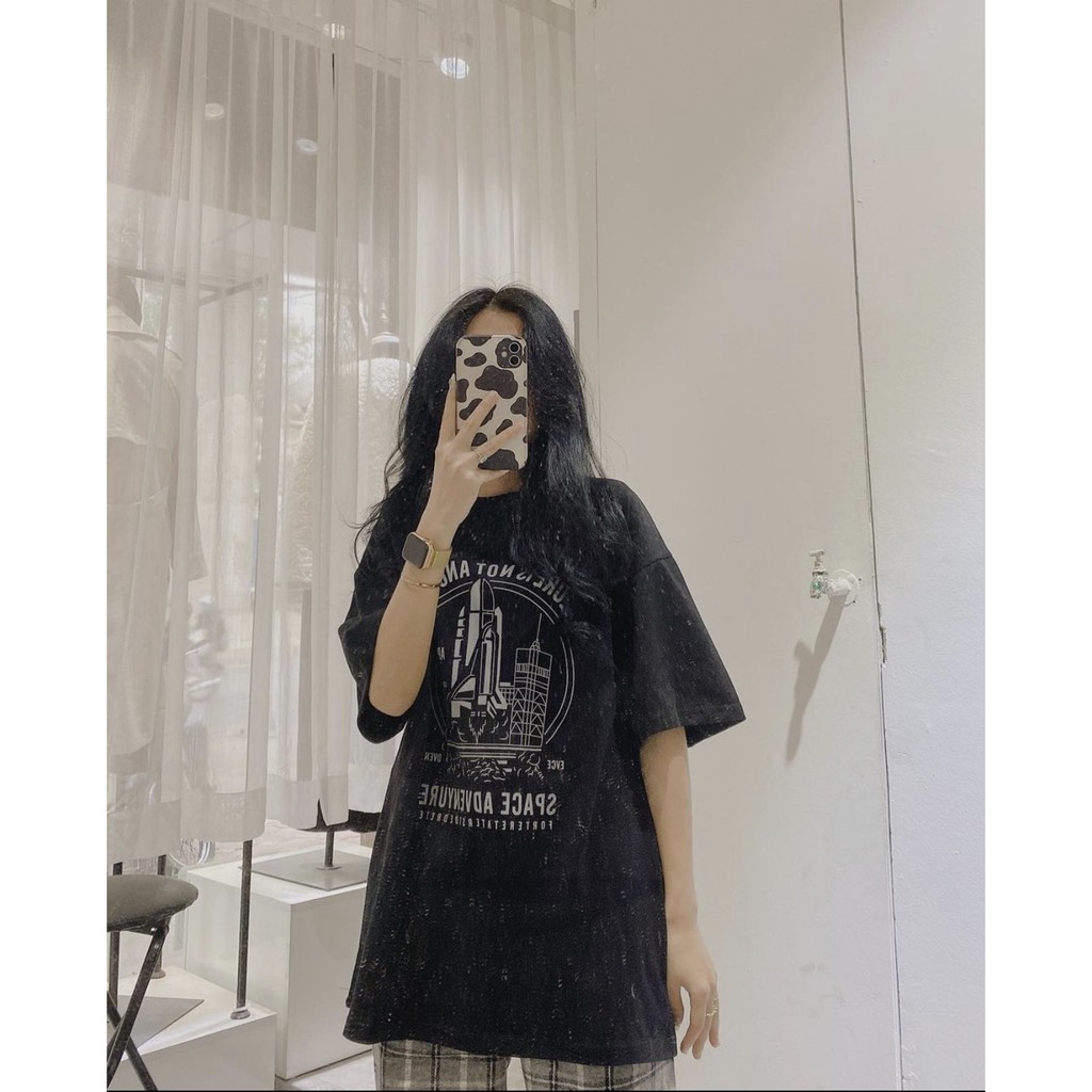 Bộ Áo Phông Space + Quần Cul Kẻ Caro 🎁 Nana's House - FREESHIP 🎁 Set quần culottes nữ ống suông và áo thun Ulzzang nữ | BigBuy360 - bigbuy360.vn