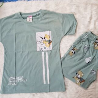 Combo 2bộ mặc nhà và 2set bộ bé gái