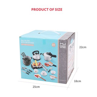 BỘ ĐỒ CHƠI NẤU ĂN-TẠO TÍNH KIÊN NHẪN-MÀU SẮC -HÌNH ẢNH ĐẶC SẮC