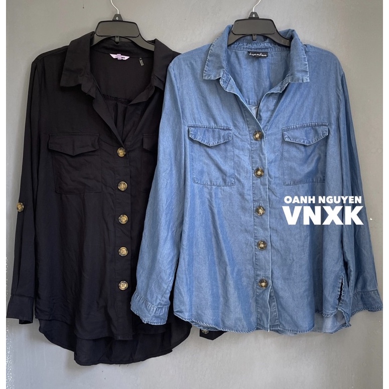 ÁO SƠMI NỮ PHOM UNISEX