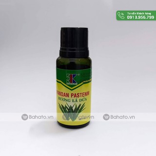 Hương lá dứa có màu xanh 20ml