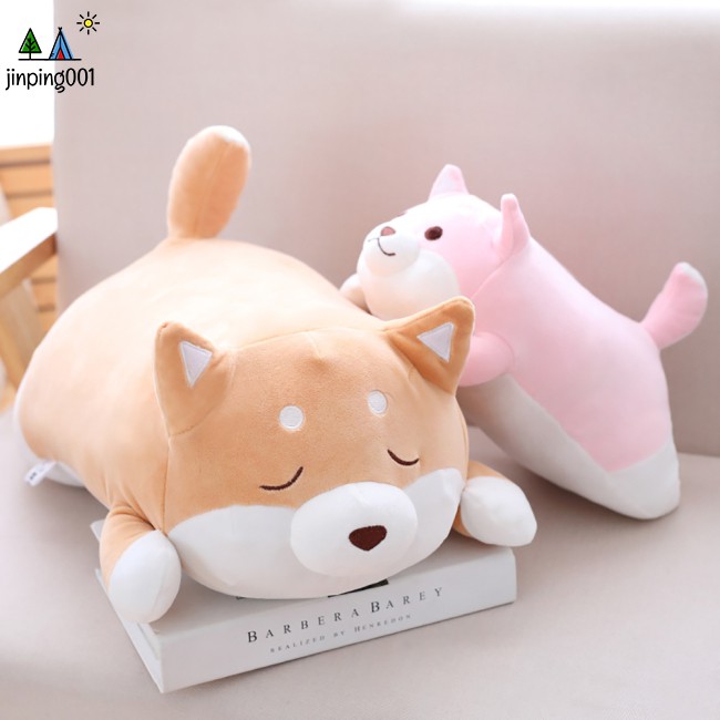 Gối Ôm Dài Hình Chó Shiba Ngộ Nghĩnh Dễ Thương