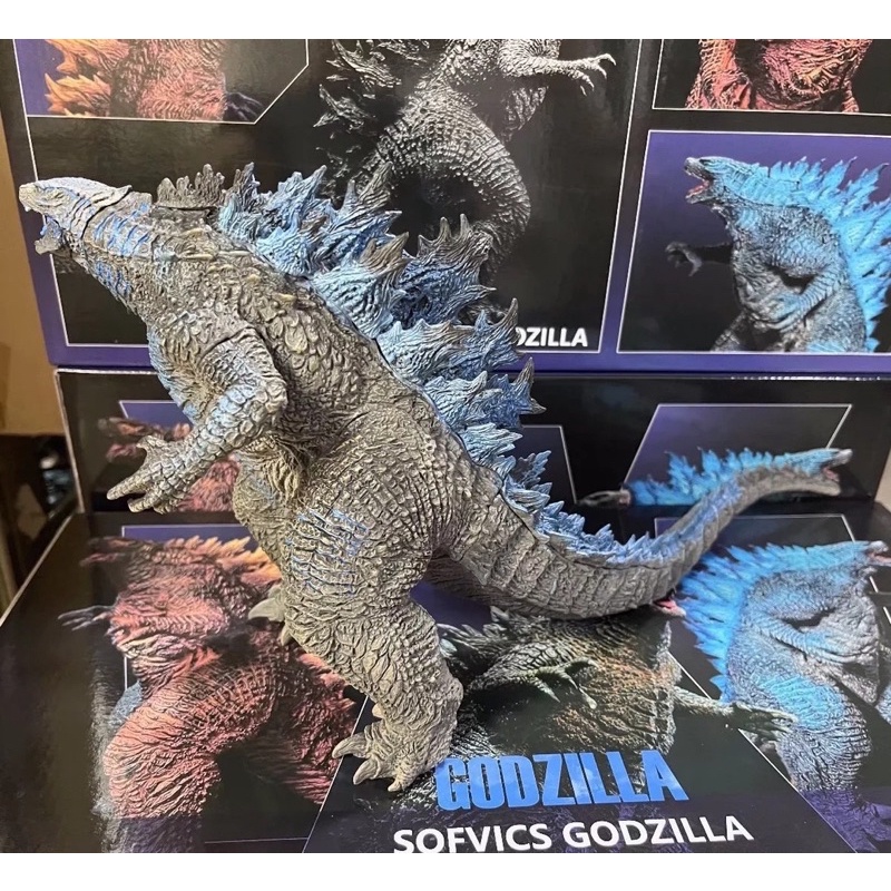 Mô Hình Godzilla Màu Xanh Siêu To, Dài 43CM GIÁ RẺ