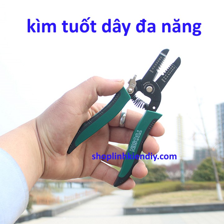 Kìm tuốt vỏ dây điện - kìm đa năng