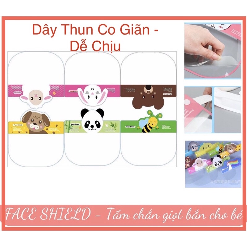 Kính chống giọt bắn, bụi mịn cho bé sơ sinh đến 10 tuổi