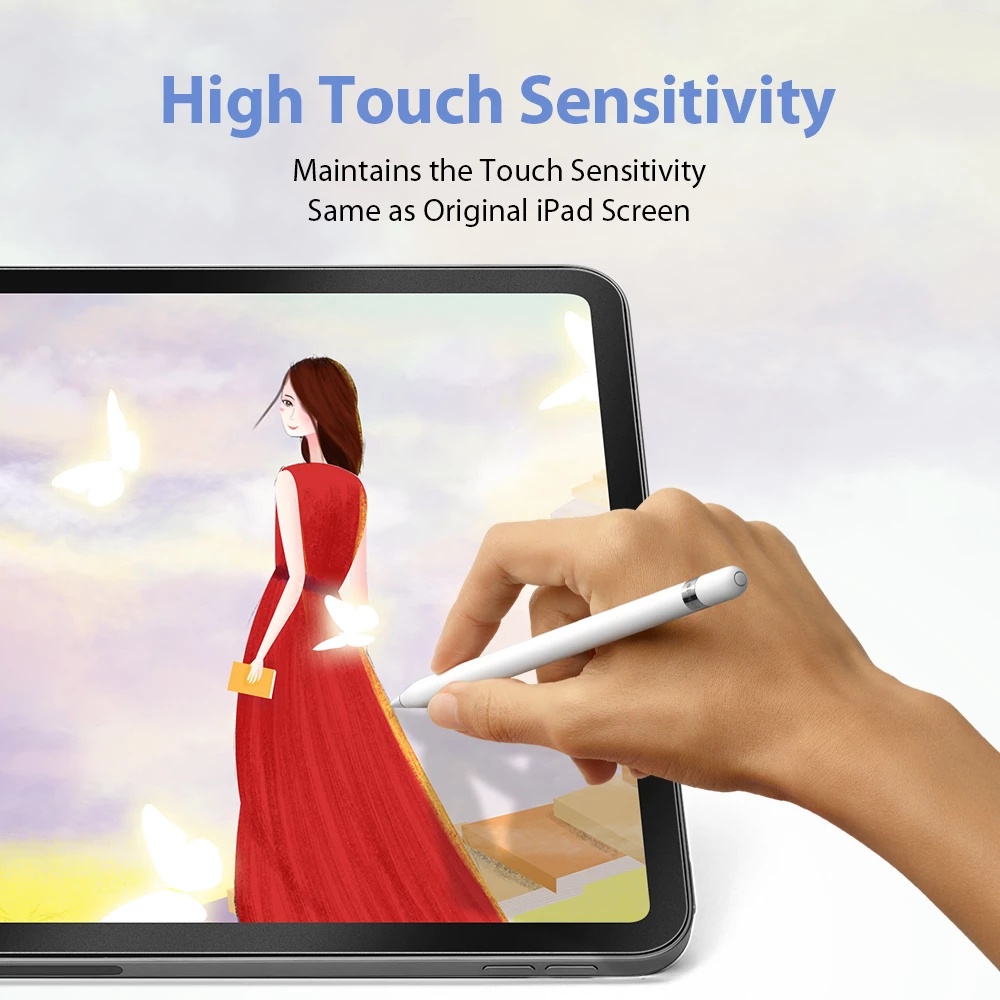 Miếng Dán Bảo Vệ Màn Hình Bằng PE Nhám Chống Chói Cho IPad Pro 12.9 2015 2017 Pro 12.9 2021 2020 2018