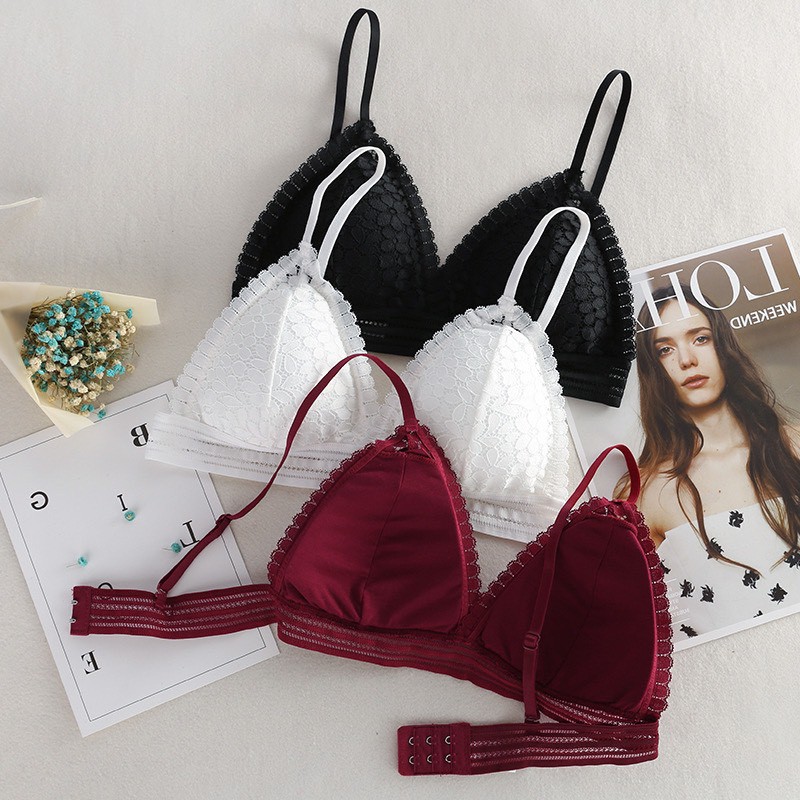 ÁO LÓT REN THIẾT KẾ HỌA TIẾT ĐIỆU ĐÀ TÔN VÒNG MỘT GỢI CẢM - ÁO BRA SEXY KHÔNG GỌNG MÚT MỎNG THOÁNG MÁT MẪU 7313